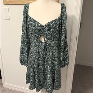 Abercrombie & Fitch Dark Green Dress